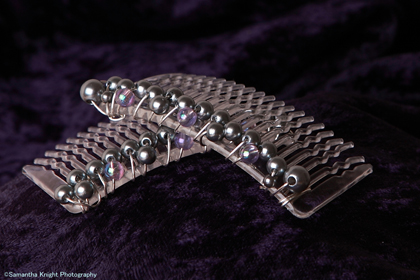 Pewter Dream Combs